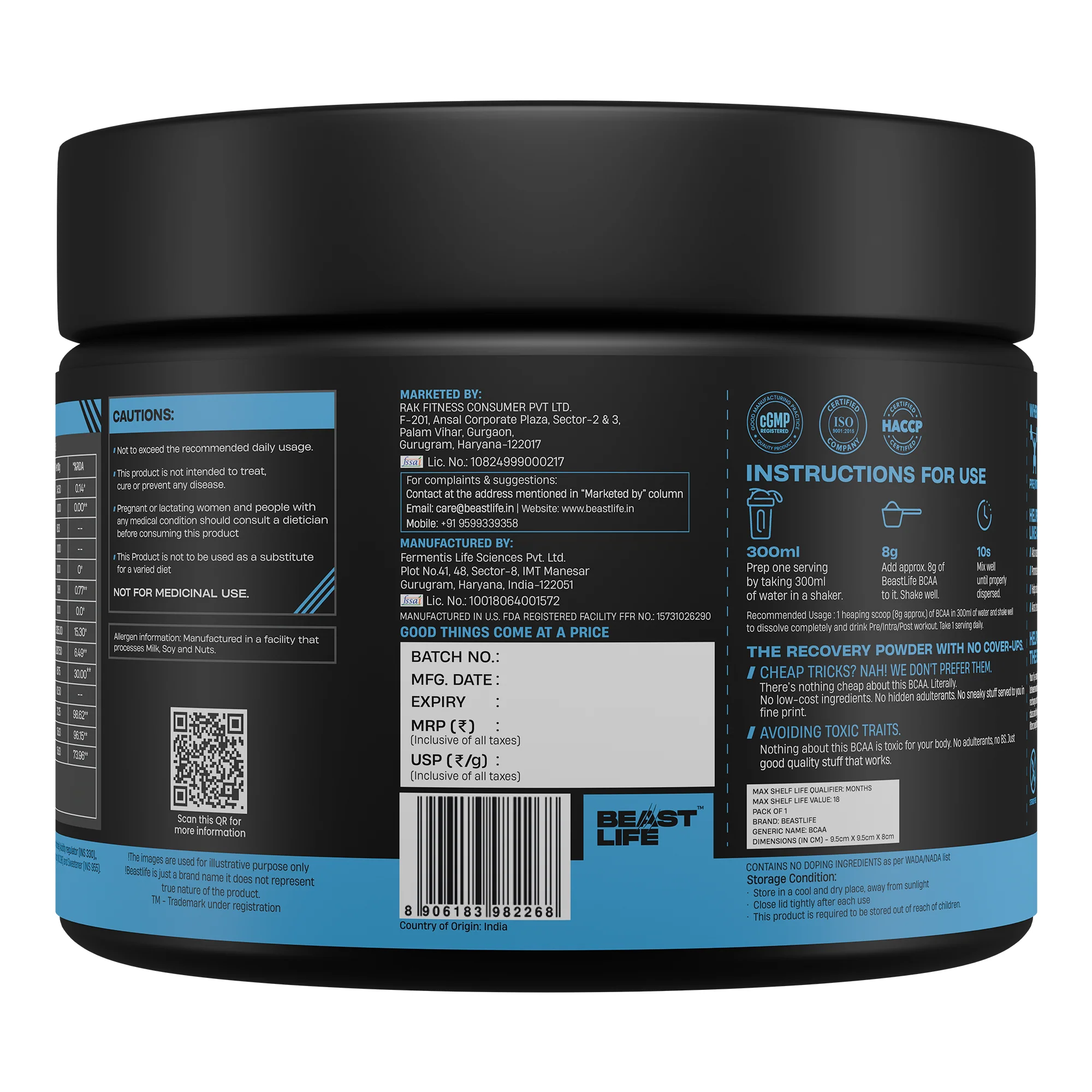 Pineapple BCAA with Electrolytes | 120g - Image 8